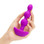 Buy the TripleT Remote Control Rechargeable Silicone 21-function Vibrating Anal Beads in Fuchsia Pink - COTR, Inc b-Vibe