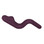 Buy the Crescendo 16-Function Bendable Body Adapting 6-motor Flexible Rechargeable App-controlled Silicone Smart Vibrator in Plum Purple - MysteryVibe