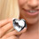 Buy the Icy Heart Jeweled Silver Metal Anal Plug Buttplug - XR Brands Frisky