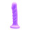 Buy the Echo Super Soft Silicone Dildo with 3-speed Bullet Vibe Purple Haze Strap-on harness ready dong - Tantus