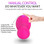 Buy the Gogo 7-function Rechargeable Silicone Clitoral Vibrator Pink - Nalone Femme Funn