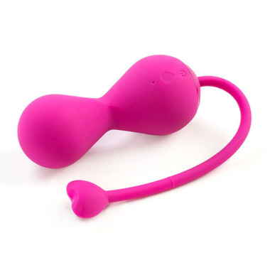 Buy the Krush App-connected Rechargeable Vibrating Smart Kegel Health  Exerciser Set in Pink pc muscle kegels toning - OhMiBod Lovelife