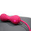 Buy the Krush App-connected Rechargeable Vibrating Smart Kegel Health Exerciser Set in Pink pc muscle kegels toning - OhMiBod Lovelife