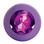 Buy NS Novelties Glams Purple Gem Jeweled Purple Silicone Butt Plug - NS Novelties 
