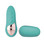 Buy the Petite Egg 15-Function Rechargeable Remote Control Vibrator Teal Blue - Novel Creations NU Sensuelle