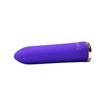 Buy the 20-function Rechargeable Silicone Bullet Vibrator Purple - X-Gen  Products Frederick's of Hollywood