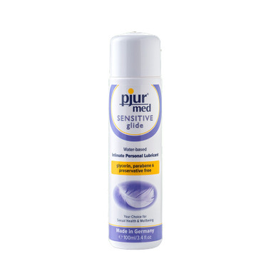 Buy Med Sensitive Glide Water-based Intimate Personal Lubricant 3.4 oz or 100 mL - pjur group made in Germany Buy Med Sensitive Glide Water-based Intimate Personal Lubricant 3.4 oz or 100 mL - pjur group made in Germany