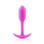 Buy the Snug Plug 1 Weighted Silicone Anal Plug Fuchsia Pink - b-Vibe