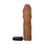 Buy the Natural RealSkin Vibrating Uncircumcised 3 inch Uncut Penis Xtender Flesh - Nasswalk Nasstoys