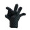 Buy the Black Silicone Textured Masturbation Glove - Shots America Fist It