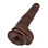 Buy the King Cock 14 inch Realistic Dong with Balls Brown Chocolate strap-on compatible dildo - Pipedreams Products