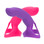 Buy the Simple & True Extra Touch Finger Dong Wearable Silicone Massager Pink - BMS Factory