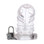 Buy the Man|Cage Locking Male Chastity Cage 02 Small in Clear Transparent - Shots Toys