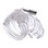 Buy the Man|Cage Locking Male Chastity Cage 02 Small in Clear Transparent - Shots Toys