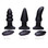 Buy the Model M Angled 13-function Remote Control Rechargeable Silicone Rimming Plug with Rotating Beads - XR Brands Rimmers