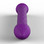 Buy the Diamond 21-function Rechargeable Silicone Wand Massager Purple - FemmeFunn Femme Funn Nalone