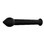 Buy the Diamond 21-function Rechargeable Silicone Wand Massager Black - FemmeFunn Femme Funn Nalone