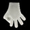 Buy the Textured Ambidextrous Erotic Massage Masturbation Glove Sky Blue Med-XL - Booty Glove