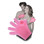 Buy the Textured Ambidextrous Erotic Massage Masturbation Glove Passion Pink Small-Medium - Booty Glove