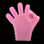 Buy the Textured Ambidextrous Erotic Massage Masturbation Glove Passion Pink Small-Medium - Booty Glove