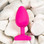 Buy the GPlug Bioskin 6-function Moldable Rechargeable Vibrating Butt Plug Sweet Raspberry Pink - Fun Toys UK ftlondon