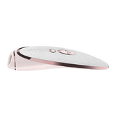 Buy the Luxury Prêt-à-porter 110-function Rechargeable Clitoral Stimulator White Leather & Rose Gold - EIS Satisfyer