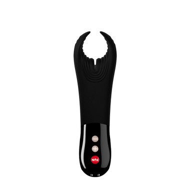 Buy the Black Line Manta 12-function Rechargeable Silicone Vibrating Stroker for
