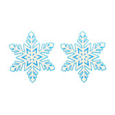 Buy the Edible Wintermint Snowflakes Body nipple Pasties - Kheper Games