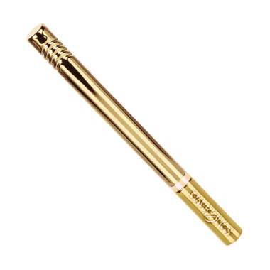 Buy the Hidden Pleasures Discreet 10-function Rechargeable Metallic Gold Bullet  Vibrator - Cal Exotics