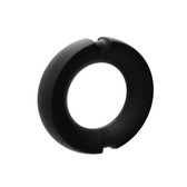 Buy the Silicone-Covered Stainless Steel Cock Ring in 35mm Cock Play Accessory - Kink by Doc Johnson 