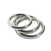 Buy the Seamless Metal O-Ring 3 Pack for O-ring strap-on harness - Sportsheets