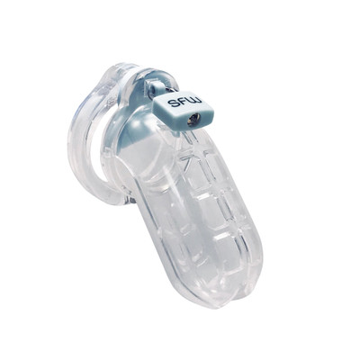 Buy the World Cage Bangkok Large Locking Male Chastity Kit Silicone  Security Shield Travel-Friendly - Sexy Fun World