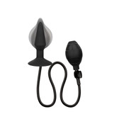 Buy the Medium Inflatable Silicone expanding Anal Probe Butt Plug with Detachable Hose in Black - Cal Exotics