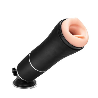 smile rechargeable warming blow job male masturbator The Male Rose Oral Sex Stroker main image 0