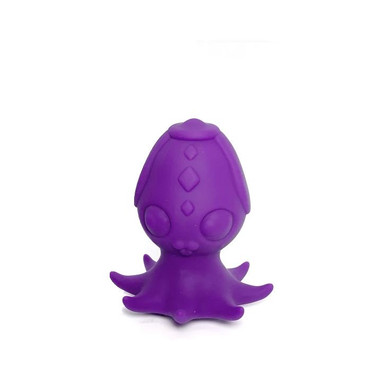 Buy the Princette Puppypus 10-function Rechargeable Vibrating Silicone Toy  & Butt Plug in Purple - Cute Little Fuckers