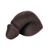 Buy the Packer Gear 4 inch Silicone Packing Penis realistic dildo in Coffee Black Flesh ftm trans harness ready - Cal Exotics CalExotics California Exotic Novelties