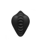 Buy the Shagger Black Silicone Dildo Base Cushion Stimulation Cover for Strap-On Harness - Banana Pants 