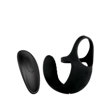 Buy the Vibrating 9-function Rechargeable Silicone Ball Testicle Cradle  with Remote Control scrotum