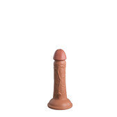 Buy the King Cock Elite 6 inch Dual Density Silicone Dildo with Suction Cup in Caramel Tan Flesh Body Dock & Strap-On Harness Compatible - Pipedream Products