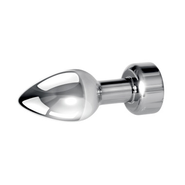 Buy the Gender X Rockin' 7-function Rechargeable Vibrating Metal Butt Plug  in Silver - Evolved Novelties