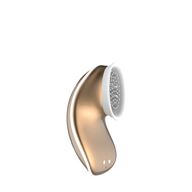 Buy the Twitch Innovation 14-function Rechargeable Silicone Suction  Vibrator in Yellow Gold & White - Shots America