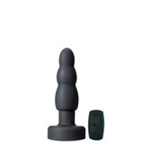 Buy the Anal Adventures Platinum Propel 10-function Remote Control Rechargeable Silicone Anal Plug with Rotating Beads - Blush Novelties