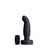 Buy the Anal Adventures Platinum Circuit 10-function Remote Control Rechargeable Silicone Anal Plug with Rotating Beads - Blush Novelties
