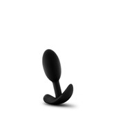 Buy the Anal Adventures Platinum Vibra Slim Small Weighted Silicone Anal Plug Motion Activated Vibrations - Blush Novelties
