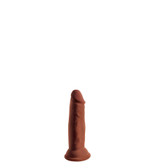 Buy the King Cock Plus 3D Triple Density 6 inch Realistic Dildo with Suction Cup in Chocolate Brown Flesh strap-on harness  - Pipedream Products