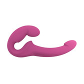 Buy the Share Lite Strapless Silicone Double Dildo in Blackberry Pink dong - Fun Factory made in Germany