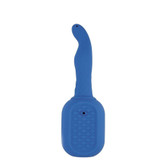 Buy the 10-function Rechargeable Flexible Silicone Vibrating Anal Douche in Blue - Nasswalk Nasstoys