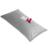 Buy the Humphrey Sex Toy Mount Pillow in Microvelvet Grey - OneUp Innovations Liberator Luvu Brands