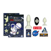 Buy the ASStronaut Glow-in-the-Dark Butt Play 10-piece Set anal rimming plug Play Guide stickers stars - b-Vibe