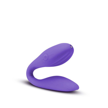 Buy the Wellness Duo 10-function Rechargeable Flexible Silicone Couples  Vibrator in Purple - Blush Novelties Collection of intimate health products